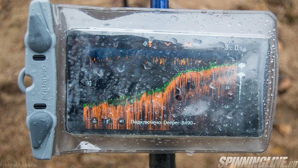 Изображение 1 : Обзор и тест эхолота Deeper на Копанском водохранилище